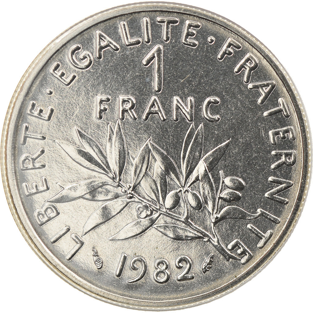 Monnaie, France, Semeuse, Franc, 1982, Paris, FDC, FDC, Nickel, Gadoury:474