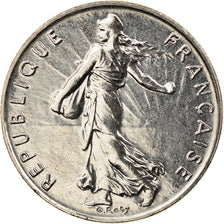 Monnaie, France, Semeuse, 1/2 Franc, 2001, BU, FDC, Nickel, Gadoury:429