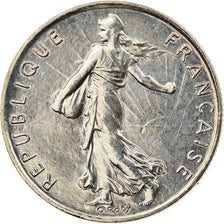 Coin, France, Semeuse, 1/2 Franc, 1999, Paris, MS(65-70), Nickel, KM:931.1