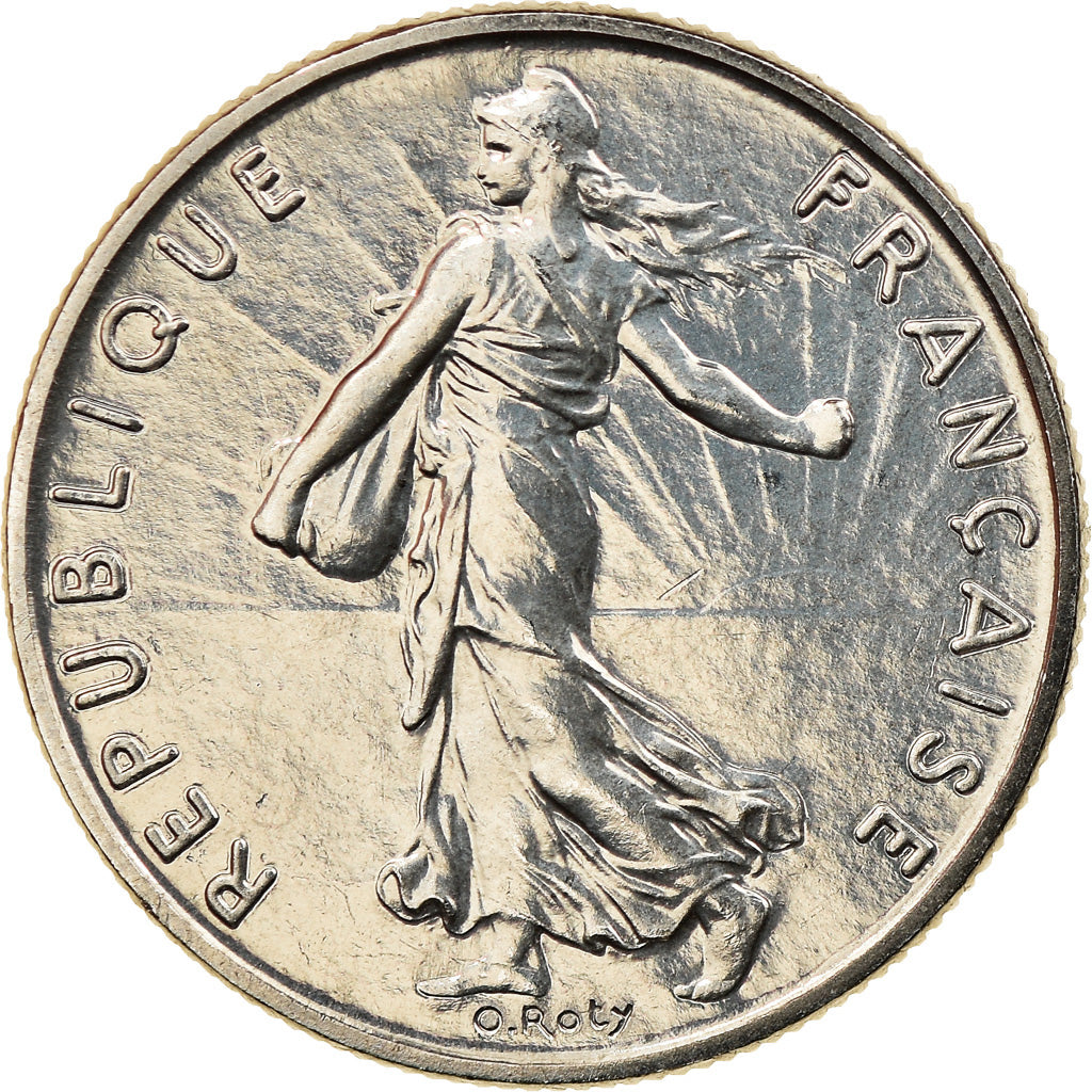 Monnaie, France, Semeuse, 1/2 Franc, 1990, Paris, SPL+, Nickel, Gadoury:429