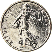 Coin, France, Semeuse, 1/2 Franc, 1988, Paris, MS(64), Nickel, KM:931.1