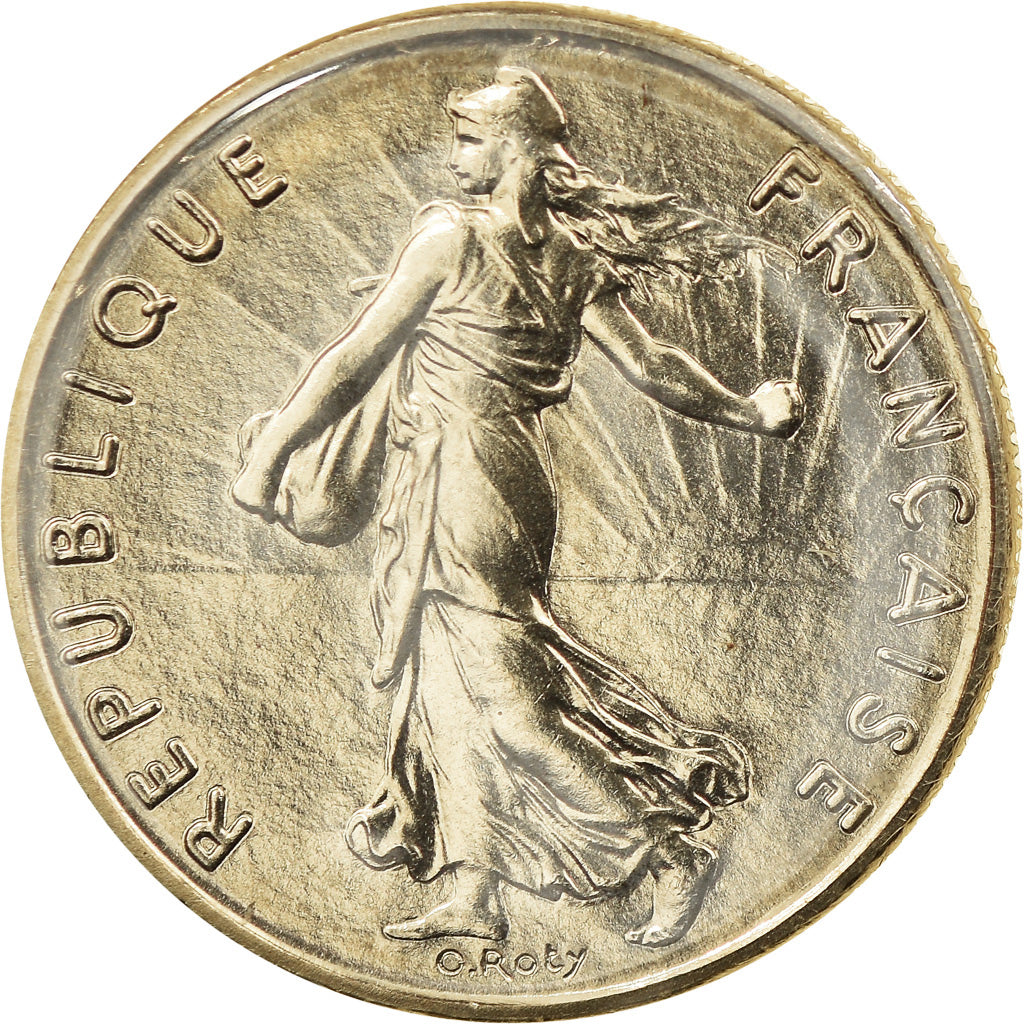 Coin, France, Semeuse, 1/2 Franc, 1983, Paris, MS(65-70), Nickel, KM:931.1
