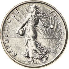 Moneta, Francia, Semeuse, 1/2 Franc, 1982, Paris, FDC, FDC, Nichel, KM:931.1