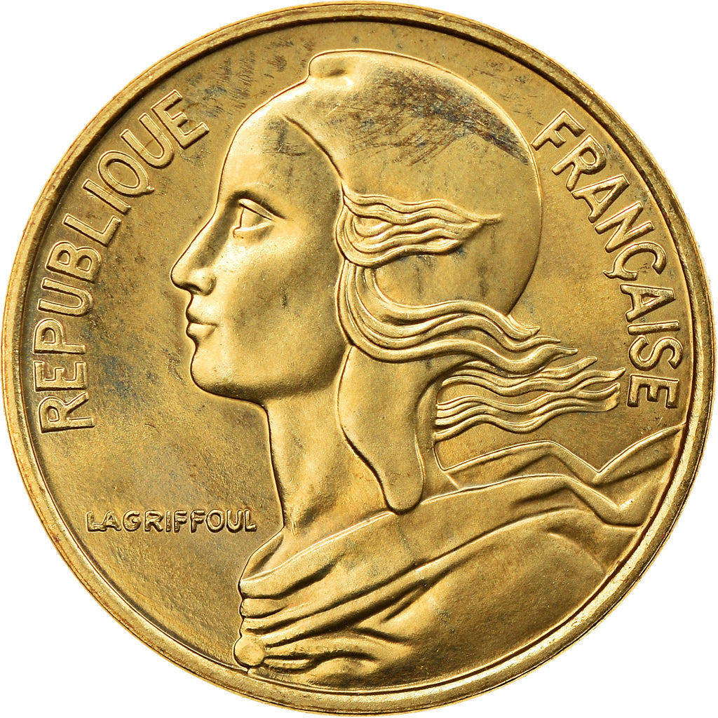 Coin, France, Marianne, 5 Centimes, 1992, Paris, Medal alignment, MS(64)