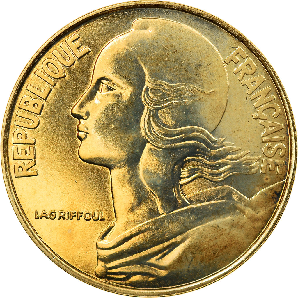 Coin, France, Marianne, 20 Centimes, 1992, Paris, Medal alignment, MS(64)