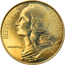 Coin, France, Marianne, 20 Centimes, 1992, Paris, Medal alignment, MS(64)