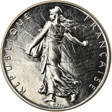 Coin, France, Semeuse, Franc, 1992, Paris, Medal alignment, MS(64), Nickel