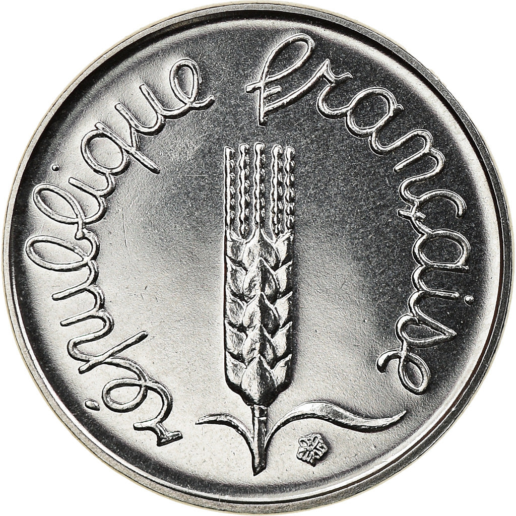 Munten, Frankrijk, Épi, Centime, 1990, Paris, UNC, Stainless Steel, KM:928