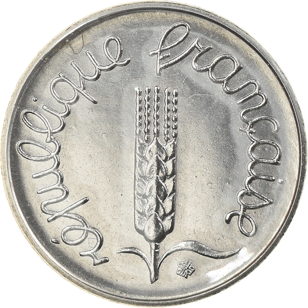 Munten, Frankrijk, Épi, Centime, 1982, Paris, FDC, FDC, Stainless Steel