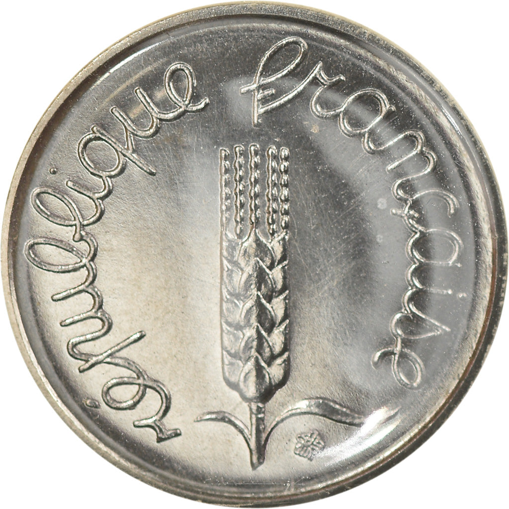 Moeda, França, Épi, Centime, 1981, Paris, MS(65-70), Aço Inoxidável, KM:928