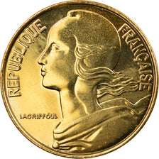 Moneta, Francia, Marianne, 20 Centimes, 2001, Paris, SPL+, Alluminio-bronzo