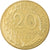 Moneta, Francja, Marianne, 20 Centimes, 1983, Paris, MS(65-70), Aluminium-Brąz