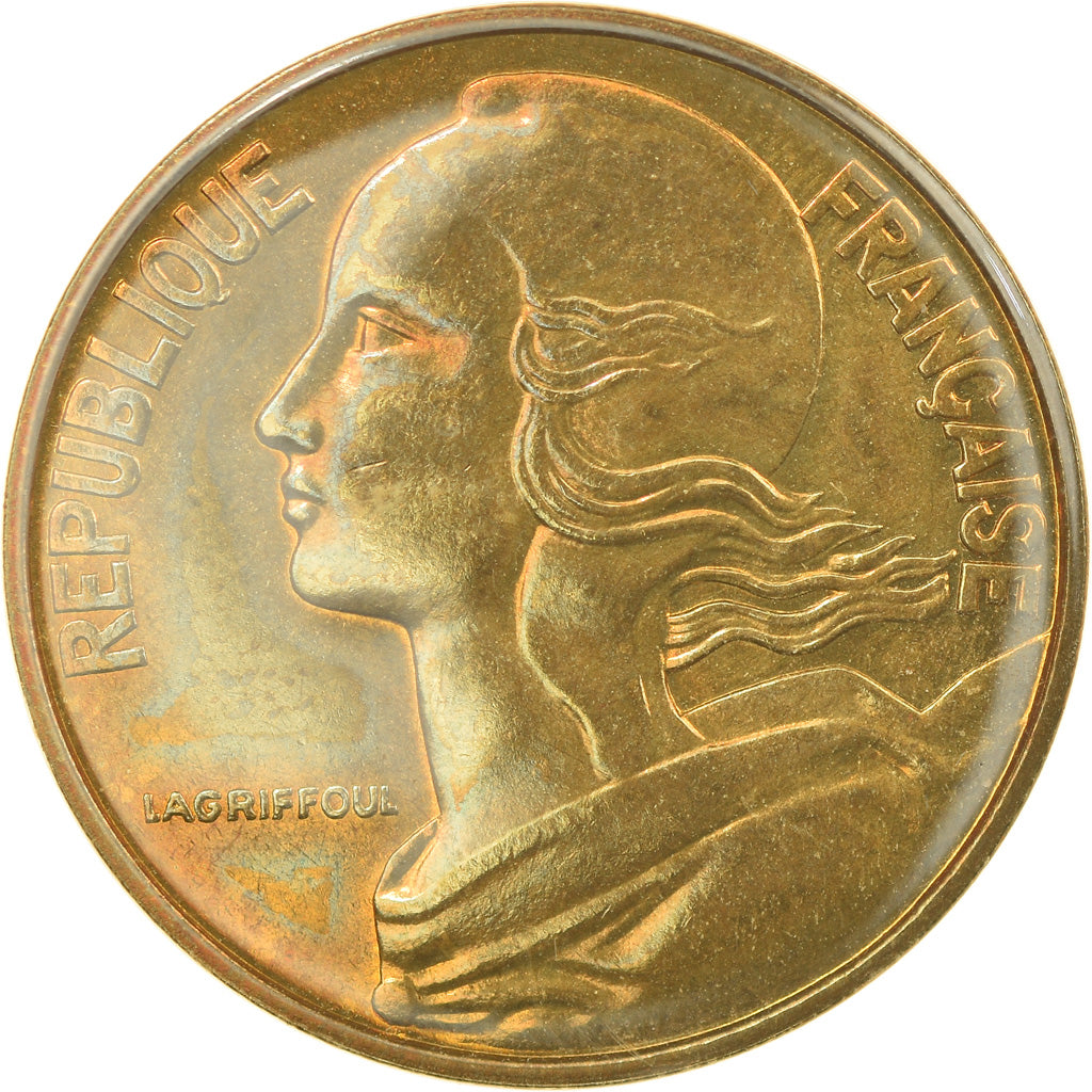 Monnaie, France, Marianne, 20 Centimes, 1980, Paris, FDC, Aluminum-Bronze