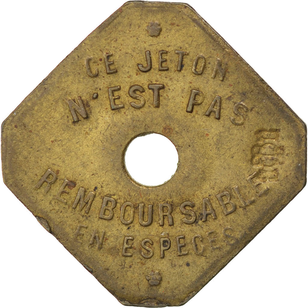 France, 25 Centimes, 1921, EF(40-45), Brass, Elie #O15.5, 4.00