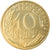 Munten, Frankrijk, Marianne, 10 Centimes, 1986, Paris, FDC, Aluminum-Bronze