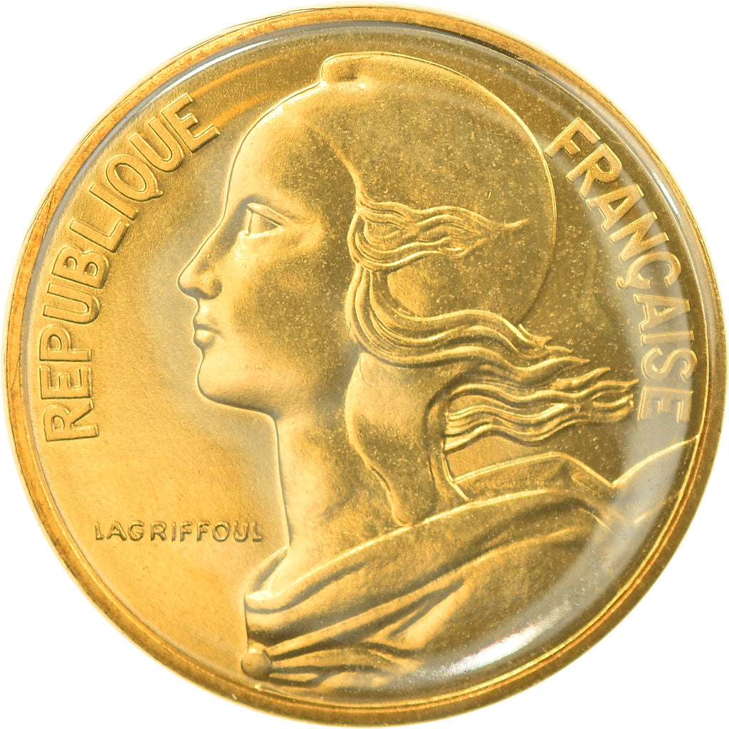 Coin, France, Marianne, 10 Centimes, 1985, Paris, MS(65-70), Aluminum-Bronze