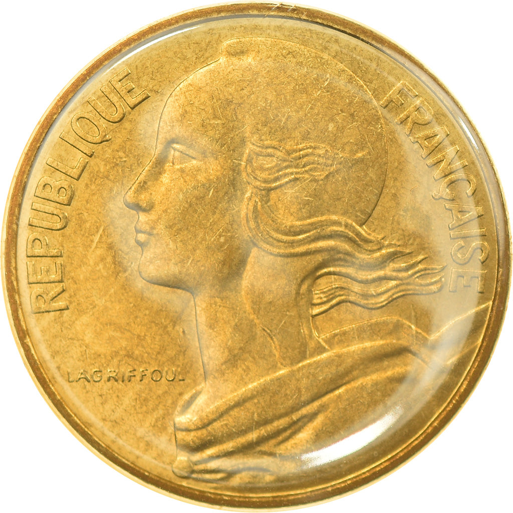 Moneda, Francia, Marianne, 10 Centimes, 1984, Paris, FDC, FDC, Aluminio -