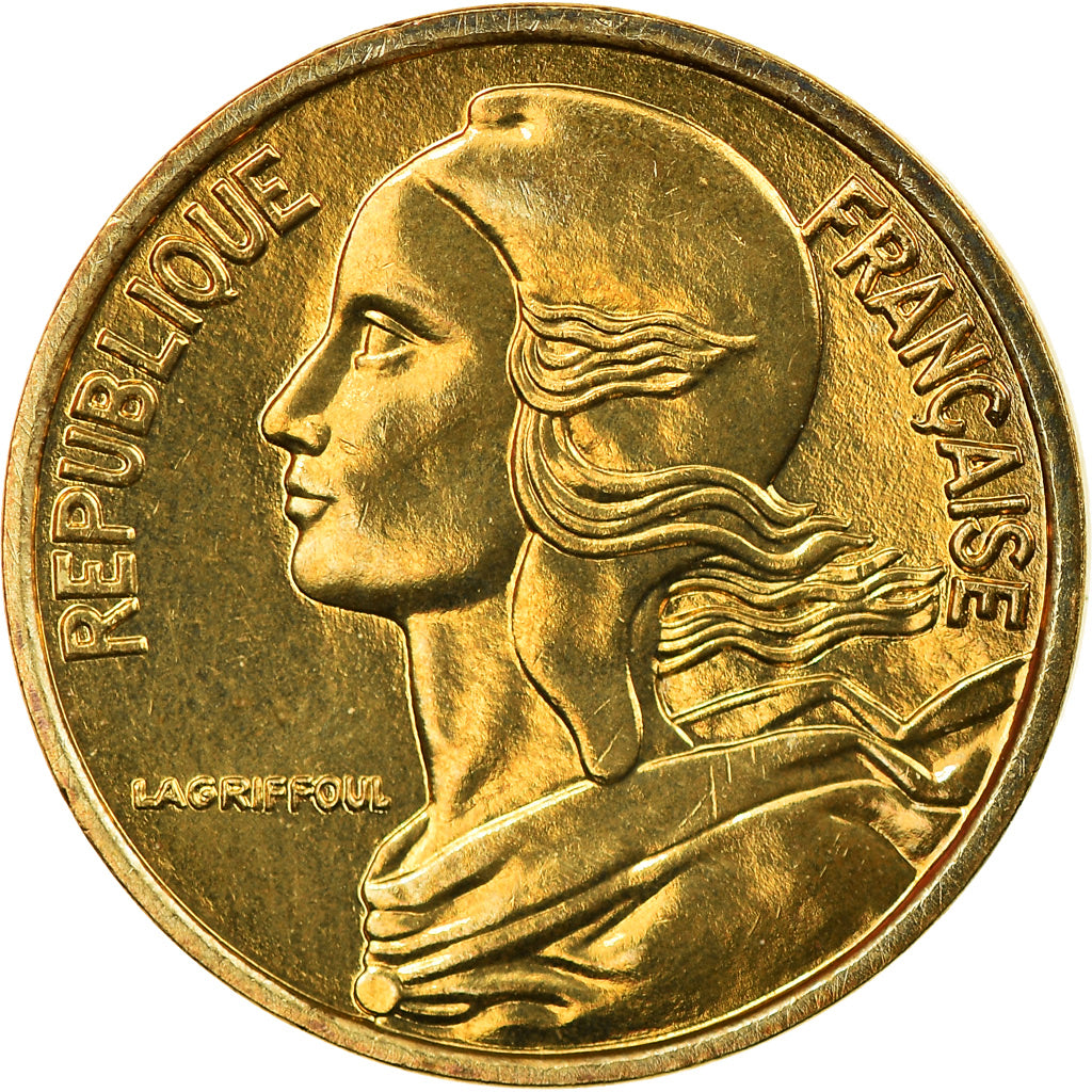 Coin, France, Marianne, 5 Centimes, 2000, Paris, MS(64), Aluminum-Bronze