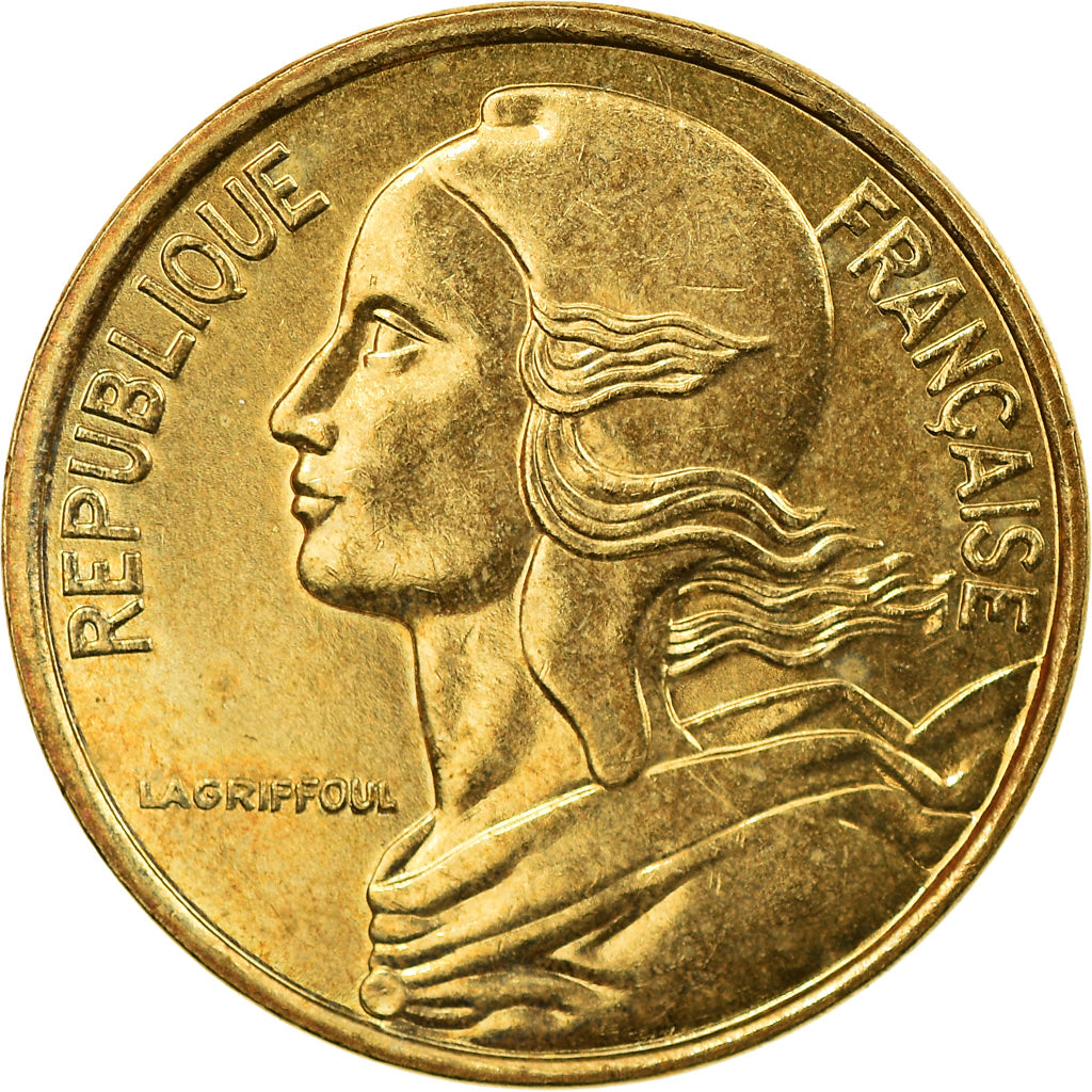 Monnaie, France, Marianne, 5 Centimes, 1998, Paris, Col à 4 plis, SPL