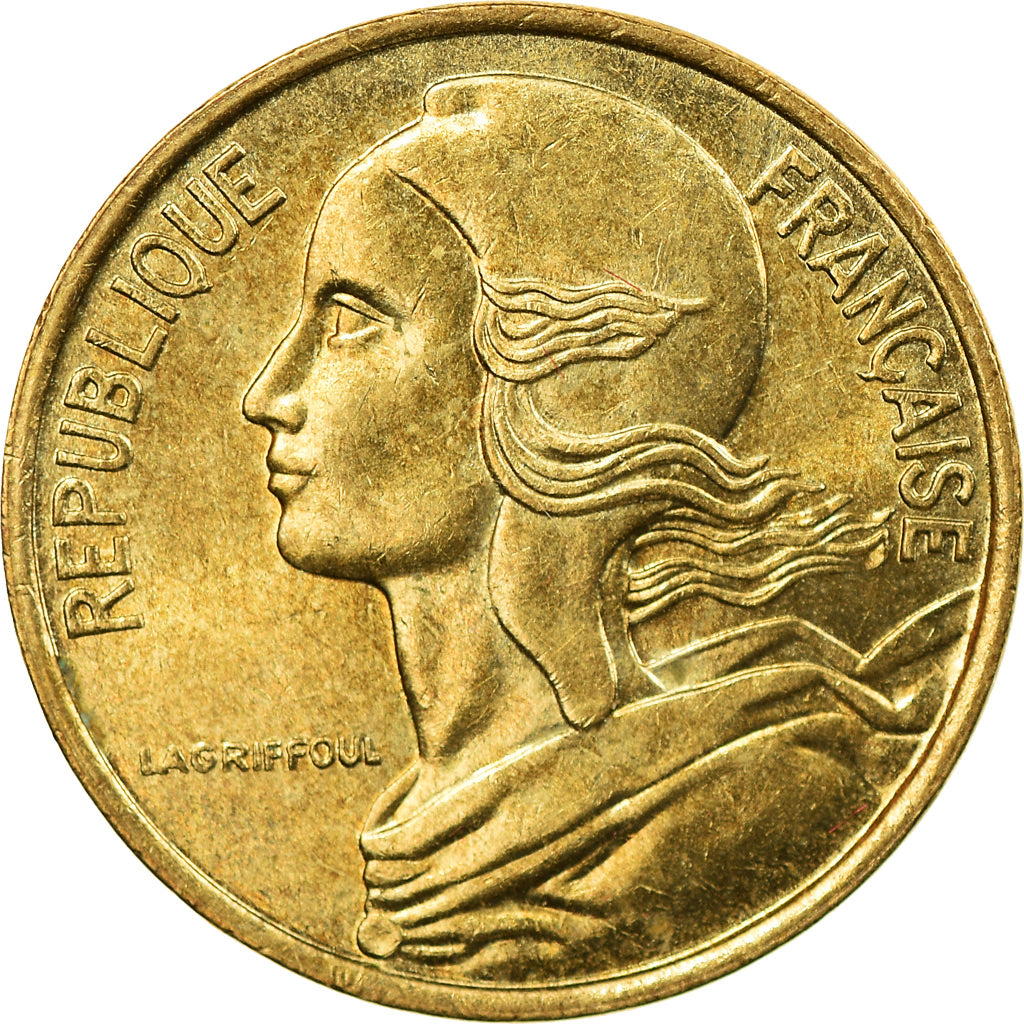 Coin, France, Marianne, 5 Centimes, 1993, Paris, Col à 4 plis, MS(63)