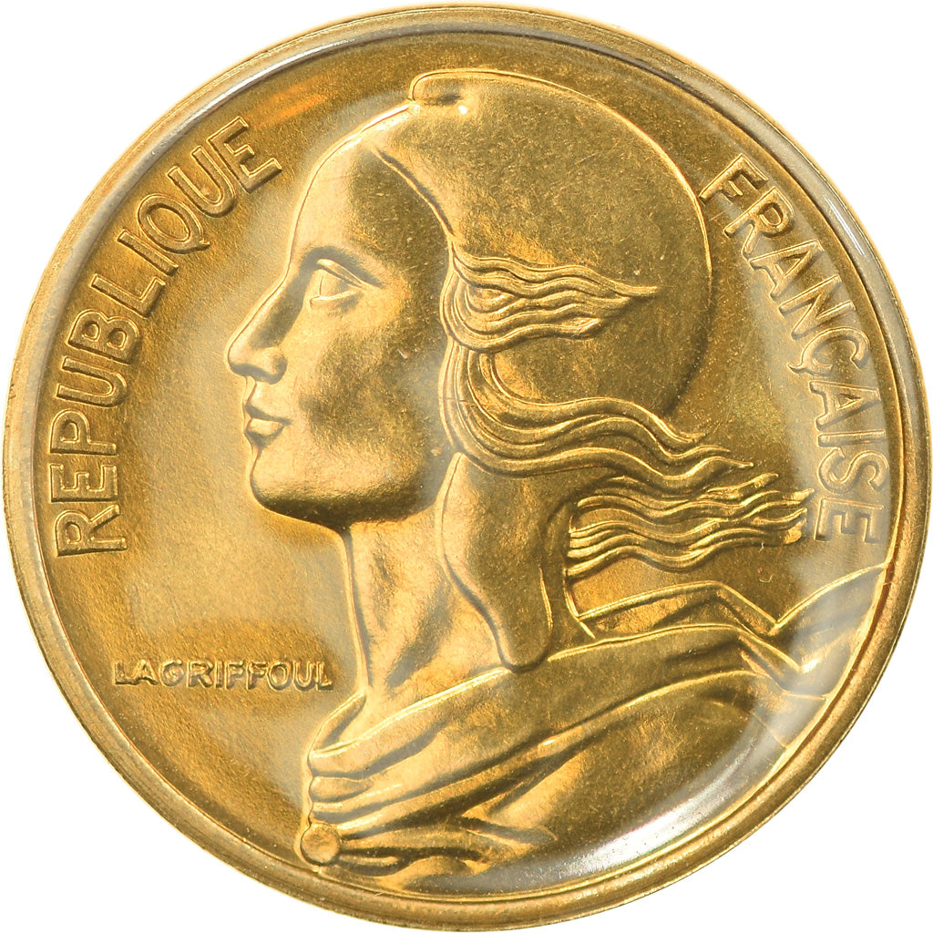 Coin, France, Marianne, 5 Centimes, 1986, Paris, MS(65-70), Aluminum-Bronze