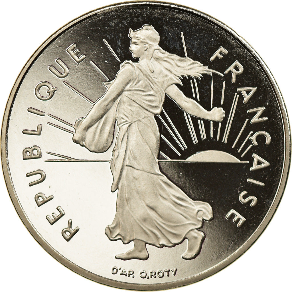Coin, France, Semeuse, Franc, 2001, Paris, Proof, MS(64), Nickel, KM:925.2