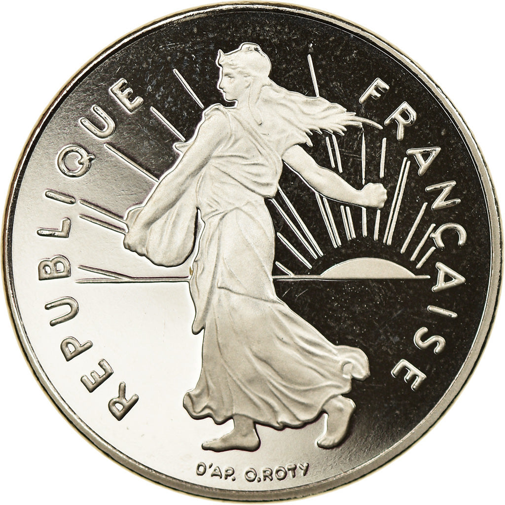 Coin, France, Semeuse, Franc, 2000, Paris, Proof, MS(64), Nickel, KM:925.2