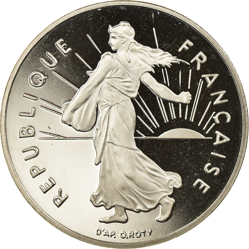 Münze, Frankreich, Semeuse, Franc, 1999, Proof, UNZ+, Nickel, KM:925.2