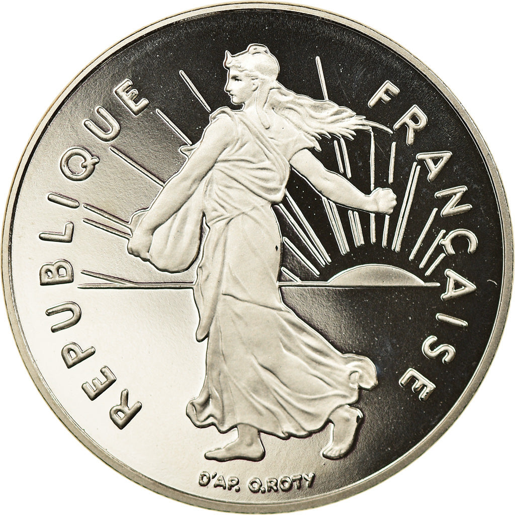 Coin, France, Semeuse, Franc, 1993, Proof, MS(64), Nickel, KM:925.2