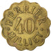 Coin, France, 40 Centimes, EF(40-45), Brass, Elie:B95.1