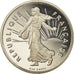 Munten, Frankrijk, Semeuse, 1/2 Franc, 2000, Paris, Proof, UNC, Nickel