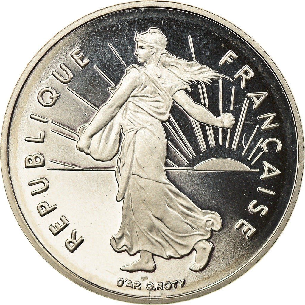 Monnaie, France, Semeuse, 1/2 Franc, 1991, Proof, SPL+, Nickel, Gadoury:429a