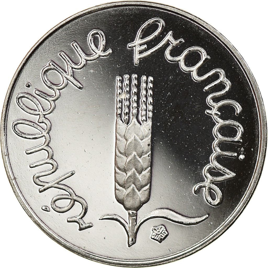 Moeda, França, Épi, Centime, 1999, Paris, Proof, MS(64), Aço Inoxidável