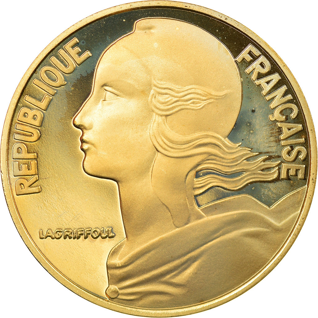 Coin, France, Marianne, 20 Centimes, 1995, Paris, Proof, MS(64)