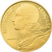Munten, Frankrijk, Marianne, 20 Centimes, 1991, Paris, BE, UNC, Aluminum-Bronze