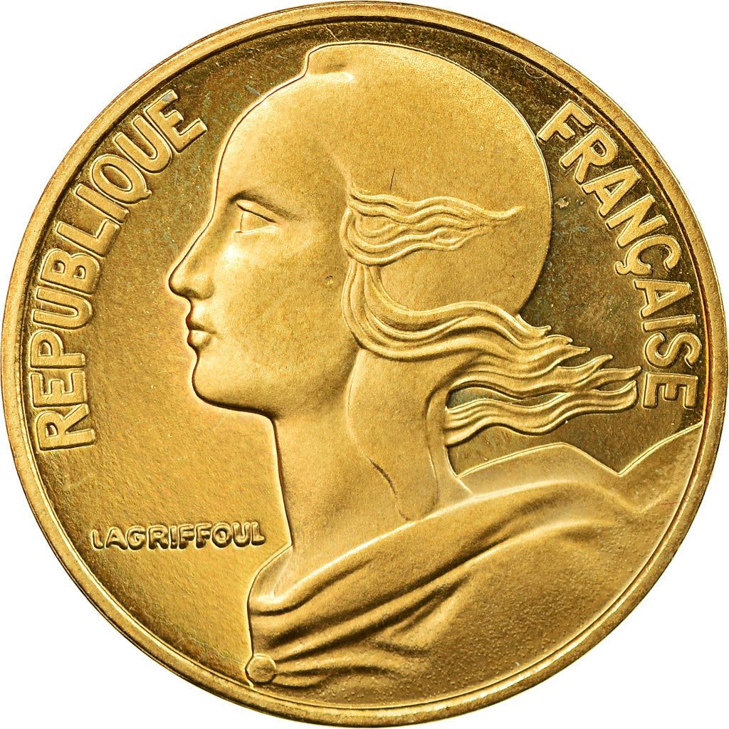 Moneda, Francia, Marianne, 10 Centimes, 2000, Paris, Proof, SC+, Aluminio -