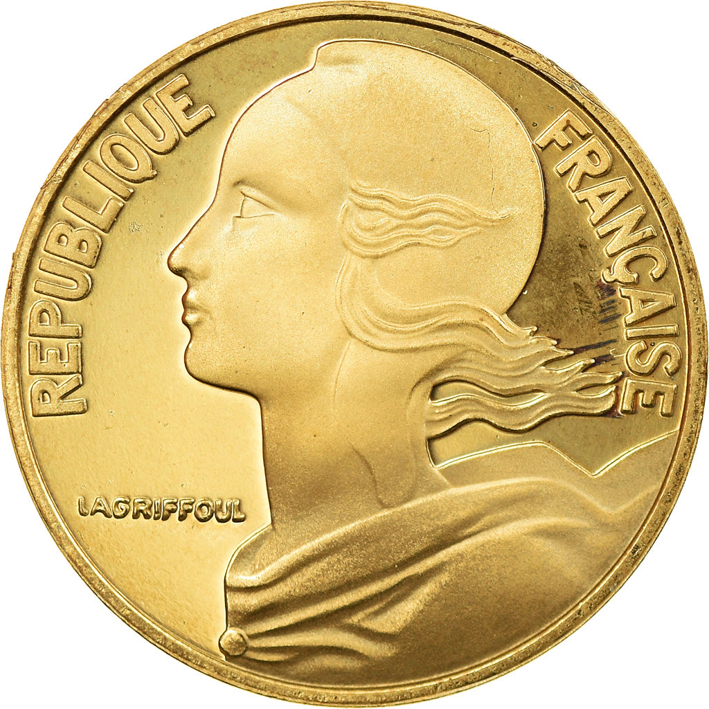 Moneda, Francia, Marianne, 10 Centimes, 1997, Paris, Proof, SC+, Aluminio -