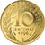 Munten, Frankrijk, Marianne, 10 Centimes, 1996, Paris, Proof, UNC