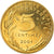 Moneta, Francja, Marianne, 5 Centimes, 2001, Paris, Proof, MS(64)