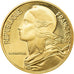 Coin, France, Marianne, 5 Centimes, 1991, Paris, Proof, MS(64), Aluminum-Bronze