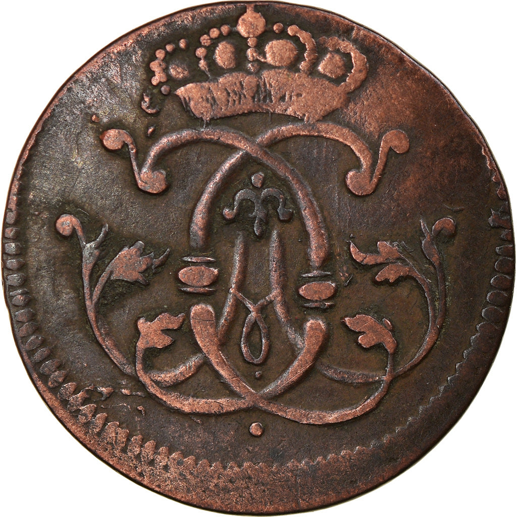 Münze, Deutsch Staaten, COLOGNE, Clemens August, 1/4 St, 1747, Cologne, S+