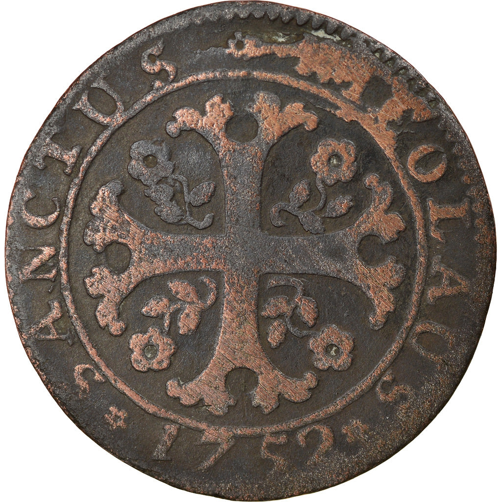 Munten, ZWITSERSE CANTONS, FREIBURG, 2 Kreuzer, 1752, Bern, FR+, Billon, KM:47