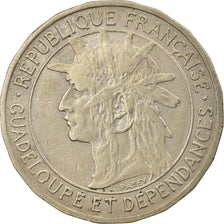 Coin, Guadeloupe, Franc, 1903, EF(40-45), Copper-nickel, KM:46, Lecompte:57