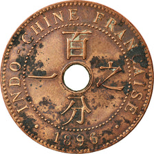 Coin, FRENCH INDO-CHINA, Cent, 1896, Paris, EF(40-45), Bronze, KM:8, Lecompte:50