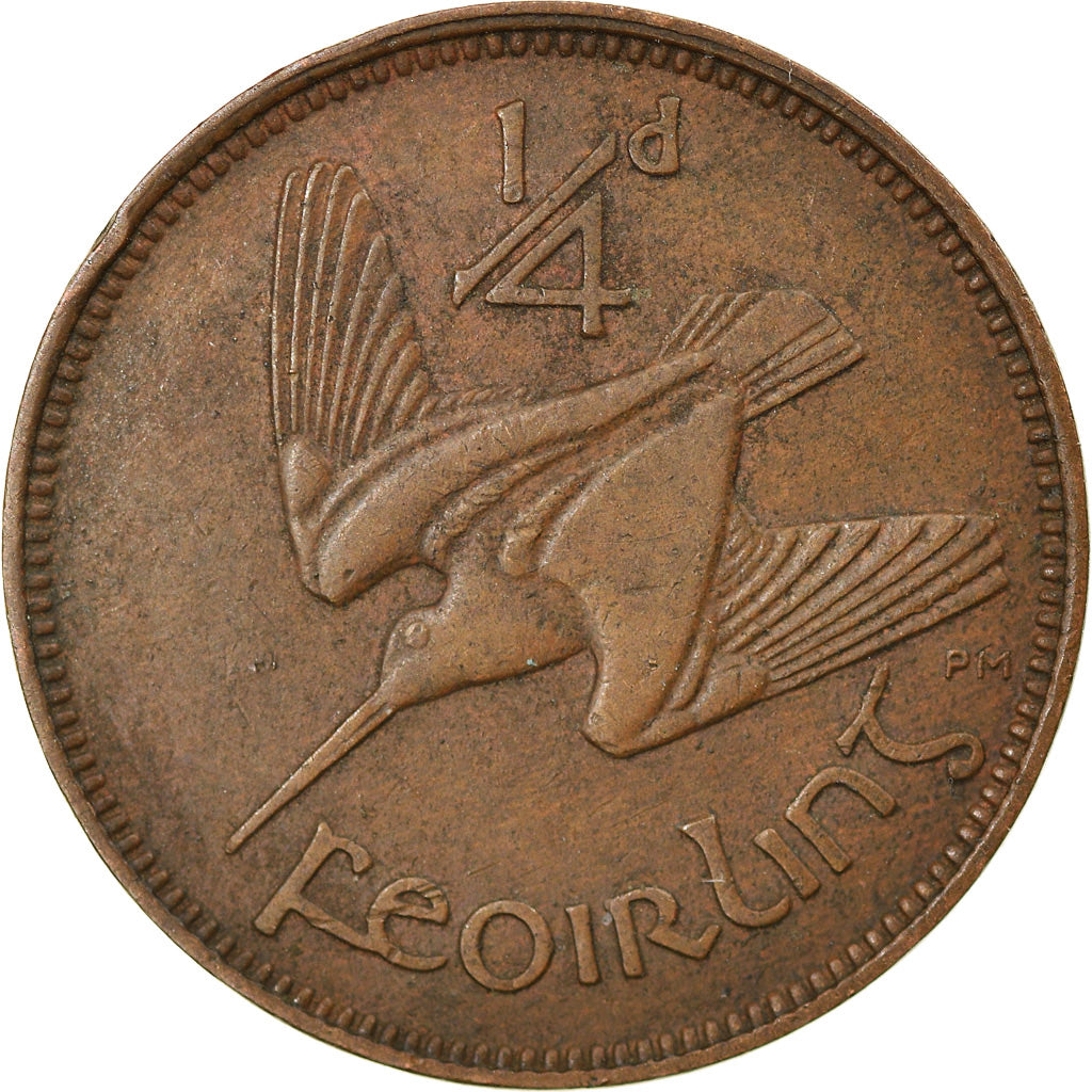 Coin, IRELAND REPUBLIC, Farthing, 1933, EF(40-45), Bronze, KM:1