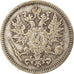 Coin, Finland, Nicholas II, 50 Penniä, 1874, EF(40-45), Silver, KM:2.2