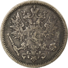 Coin, Finland, Nicholas II, 50 Penniä, 1891, EF(40-45), Silver, KM:2.2