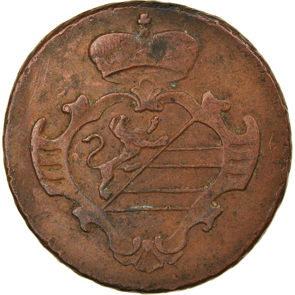 Coin, ITALIAN STATES, GORIZIA, Francesco II, 2 Soldi, 1799, Schm, VF(30-35)