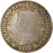 Coin, ITALIAN STATES, PARMA, Maria Luigia, 5 Soldi, 1815, Parma, VF(30-35)