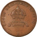 Moneda, Estados italianos, LOMBARDY-VENETIA, 5 Centesimi, 1822, Milan, MBC